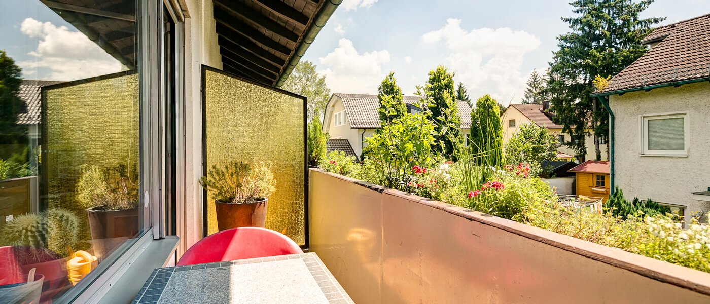 Reihenhaus München Fasangarten 02 Balkon 10099