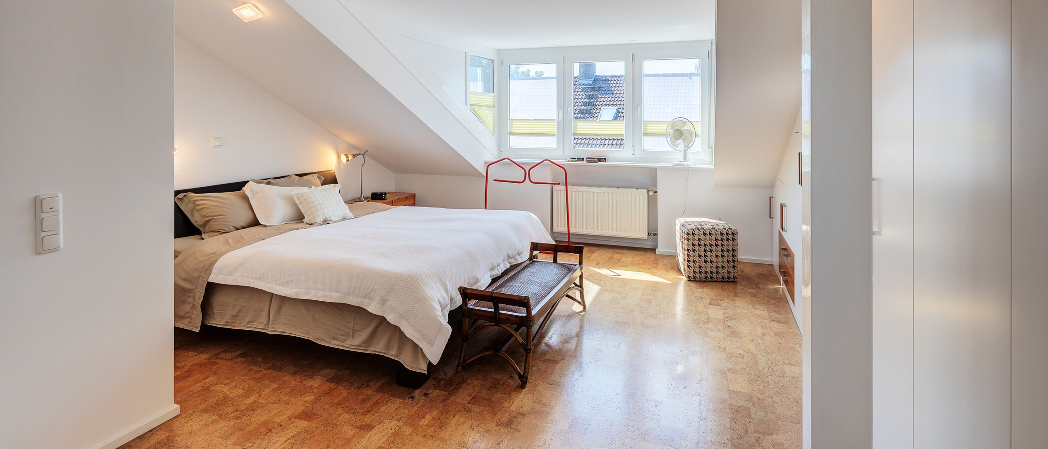 Reihenhaus München Fasangarten 01 1. Schlafzimmer 10099