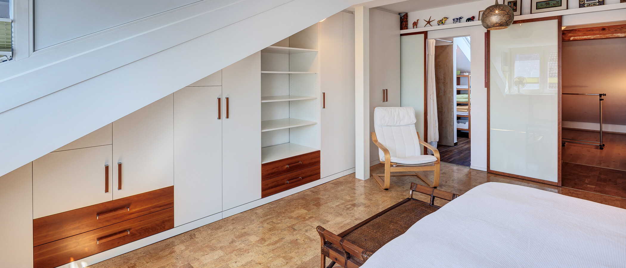 Reihenhaus München Fasangarten 02 1. Schlafzimmer 10099
