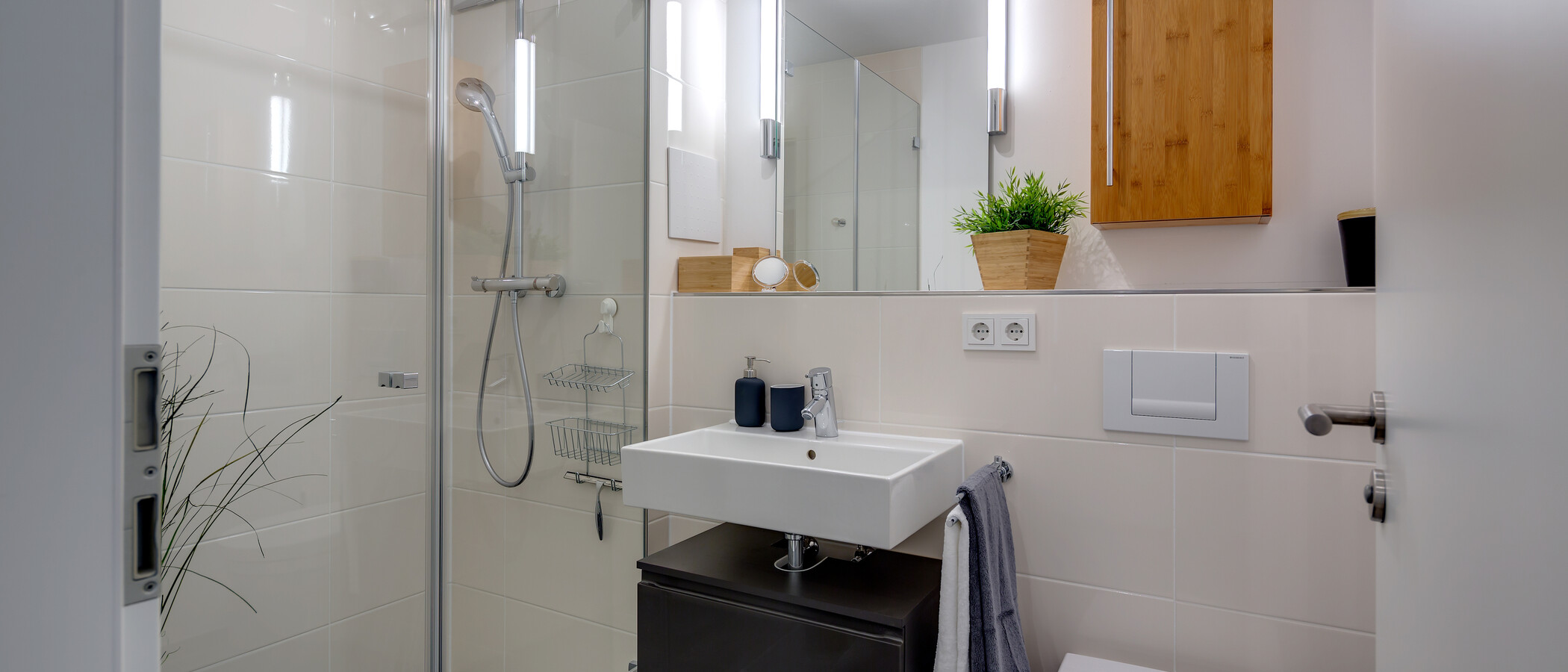 Wohnung München Lehel 01 2. Badezimmer 10112