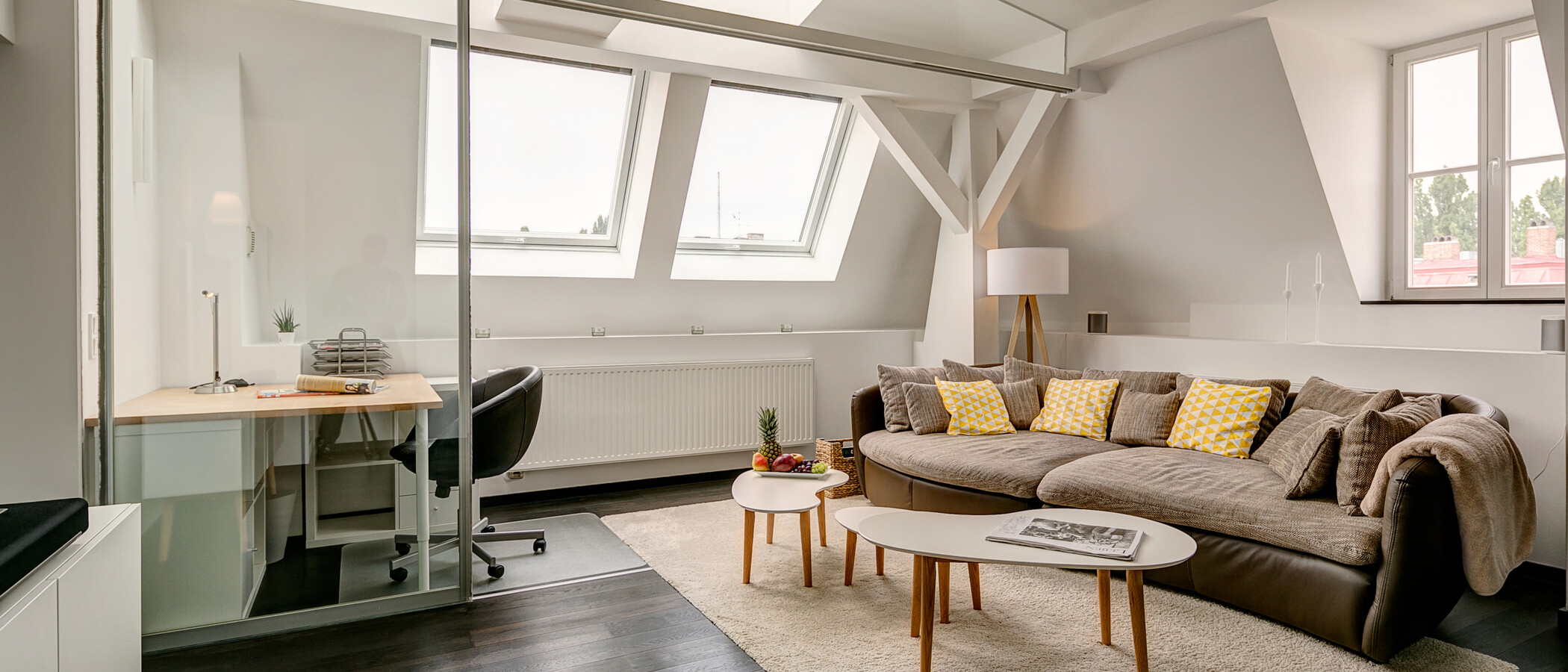 Dachgeschosswohnung München Schlachthofviertel 01 Wohnen 10128