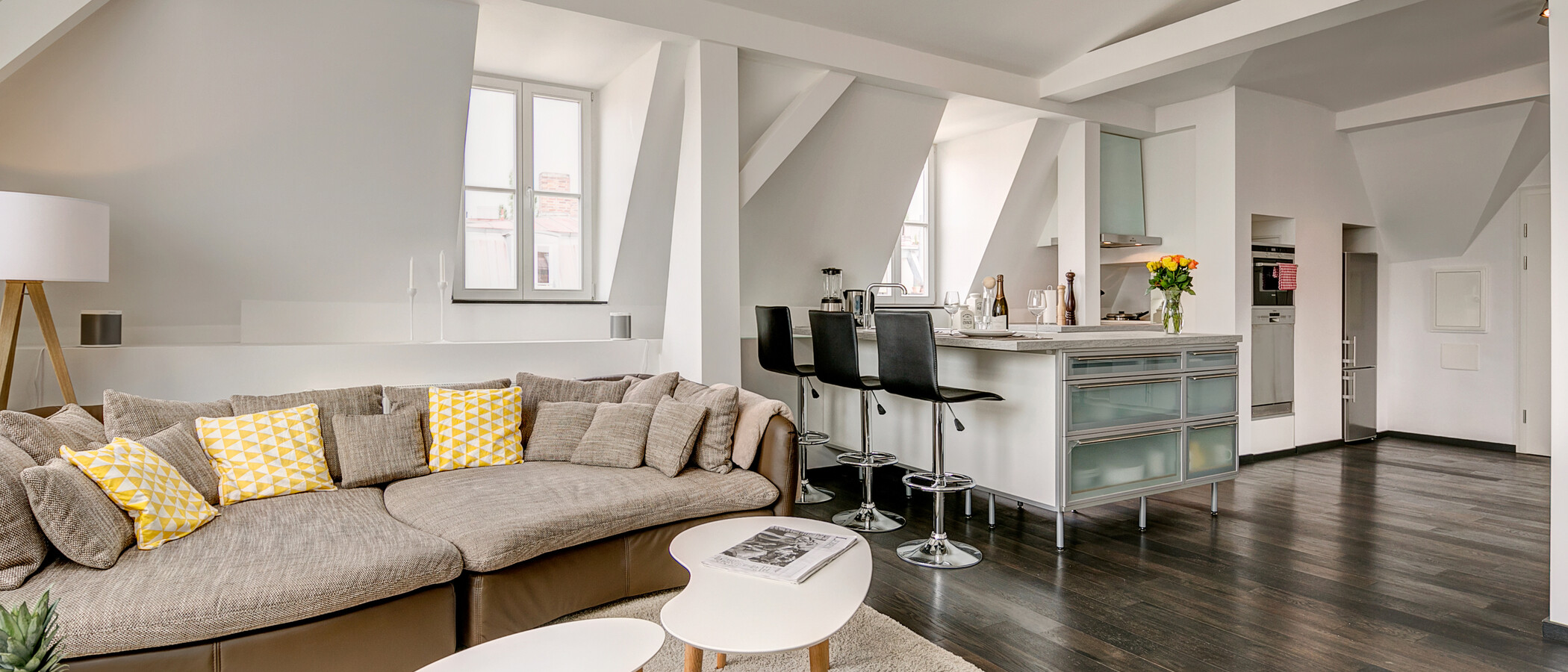 Dachgeschosswohnung München Schlachthofviertel 02 Wohnen 10128