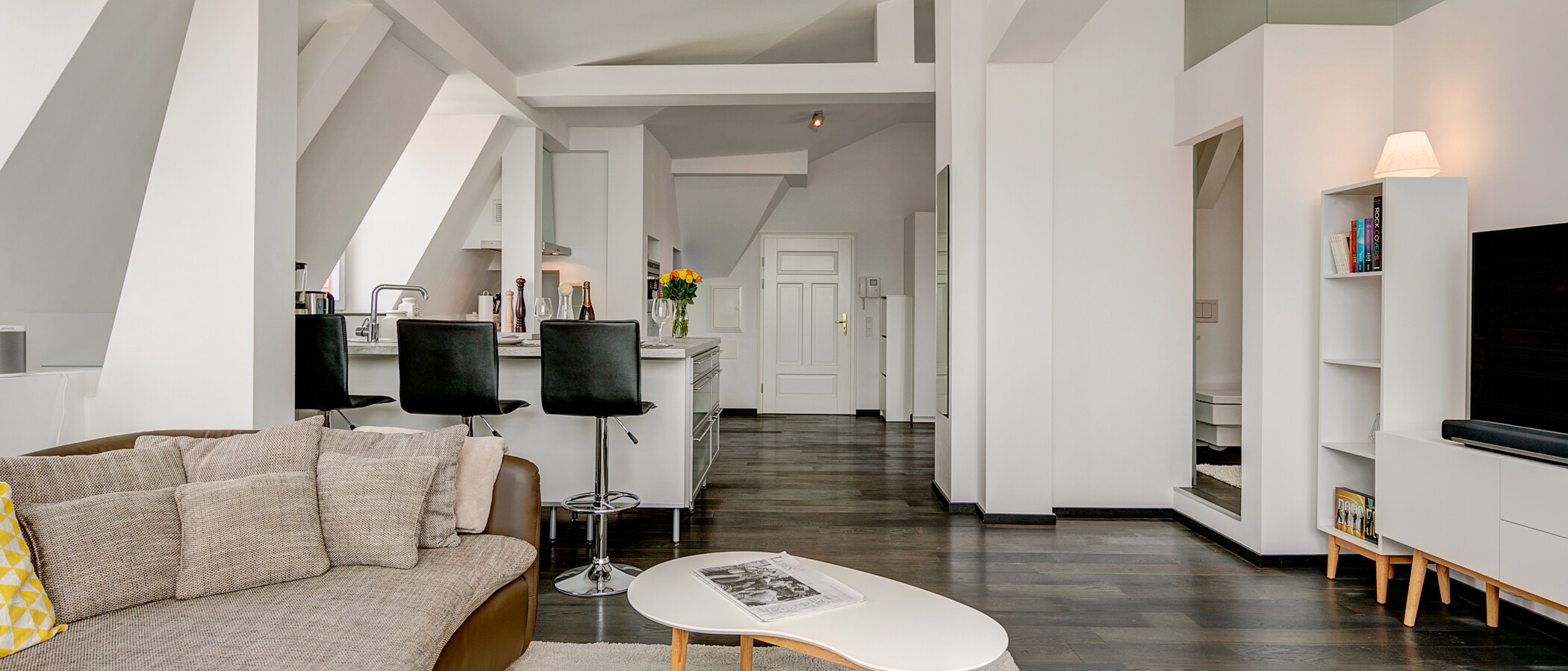 Dachgeschosswohnung München Schlachthofviertel 03 Wohnen 10128