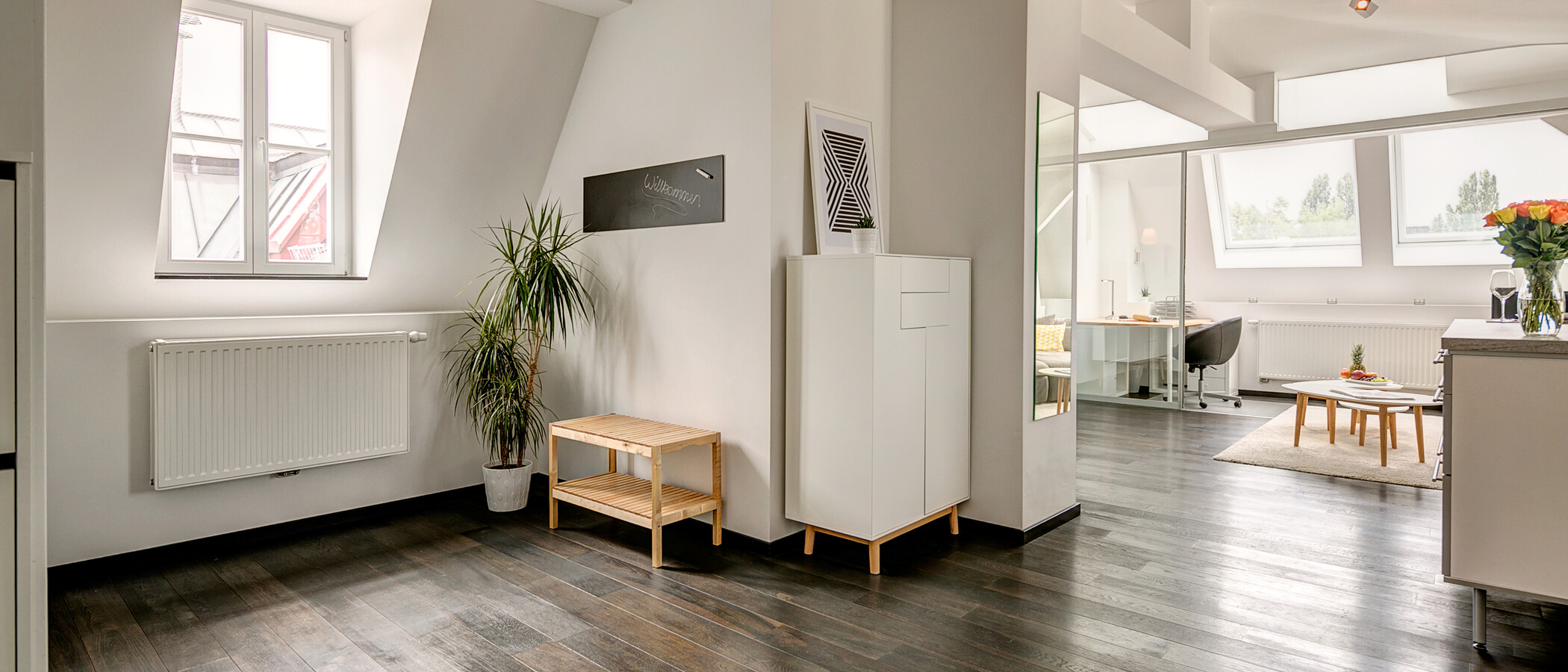 Dachgeschosswohnung München Schlachthofviertel 01 Flur/Gang 10128