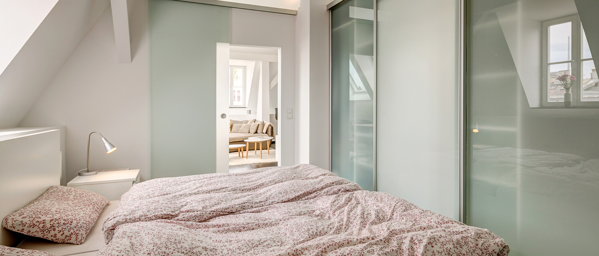 Dachgeschosswohnung München Schlachthofviertel 03 Schlafen 10128