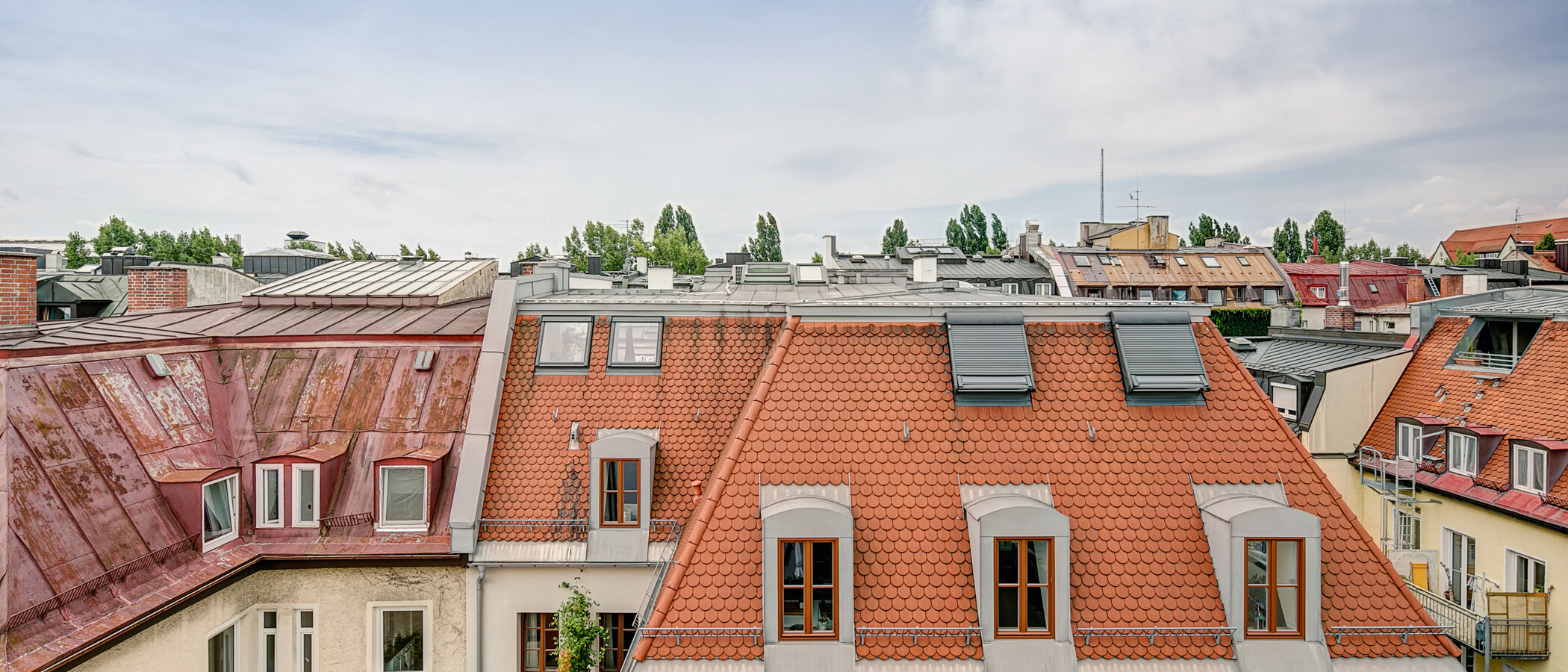 Dachgeschosswohnung München Schlachthofviertel 01 Aussicht 10128