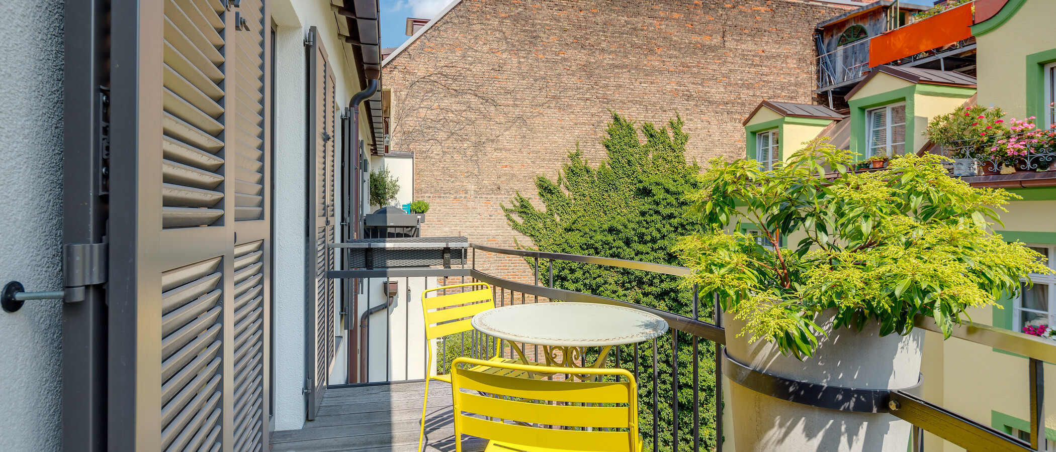 Wohnung München Maxvorstadt - Universitätsviertel 02 2. Balkon 10142