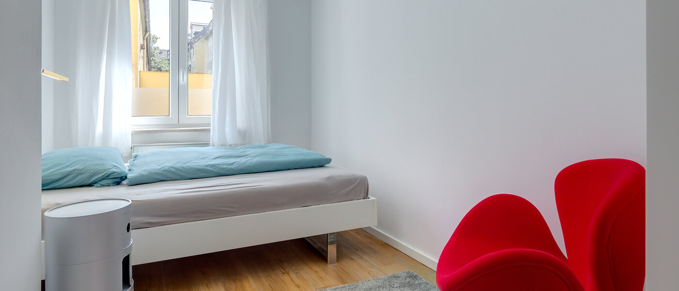 Wohnung München Maxvorstadt - Universitätsviertel 02 Schlafen 10155