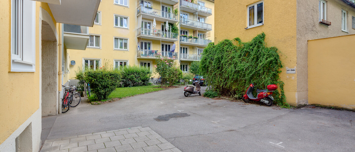 Wohnung München Maxvorstadt - Universitätsviertel 01 Innenhof 10155