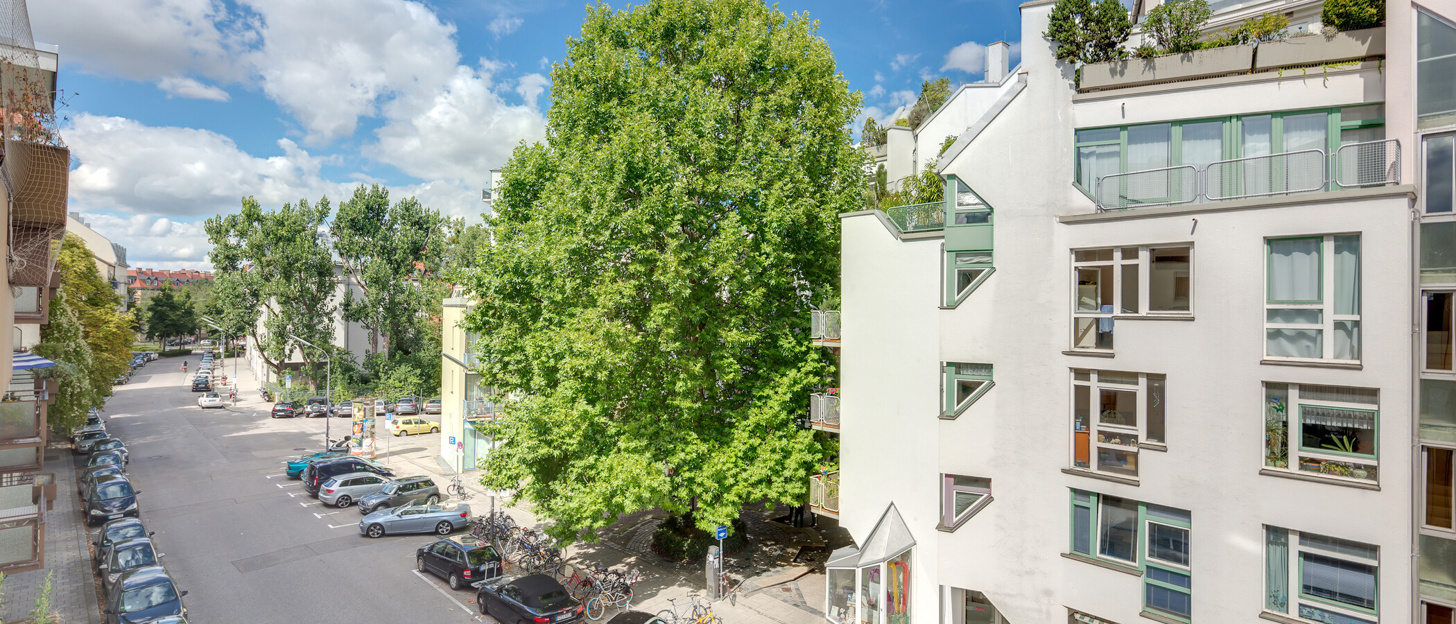 Wohnung München Schwabing-West (rund um den Hohenzollernplatz) 01 Aussicht 10172