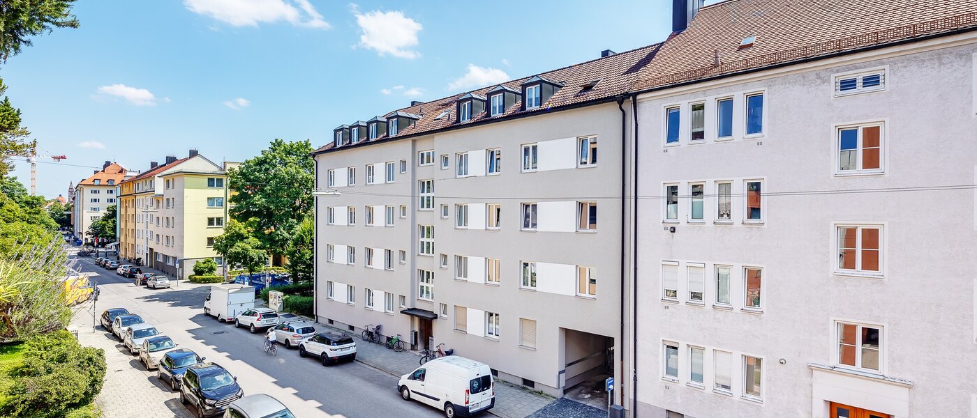 Wohnung München Schwabing-West (rund um den Hohenzollernplatz) 02 Aussicht 10175