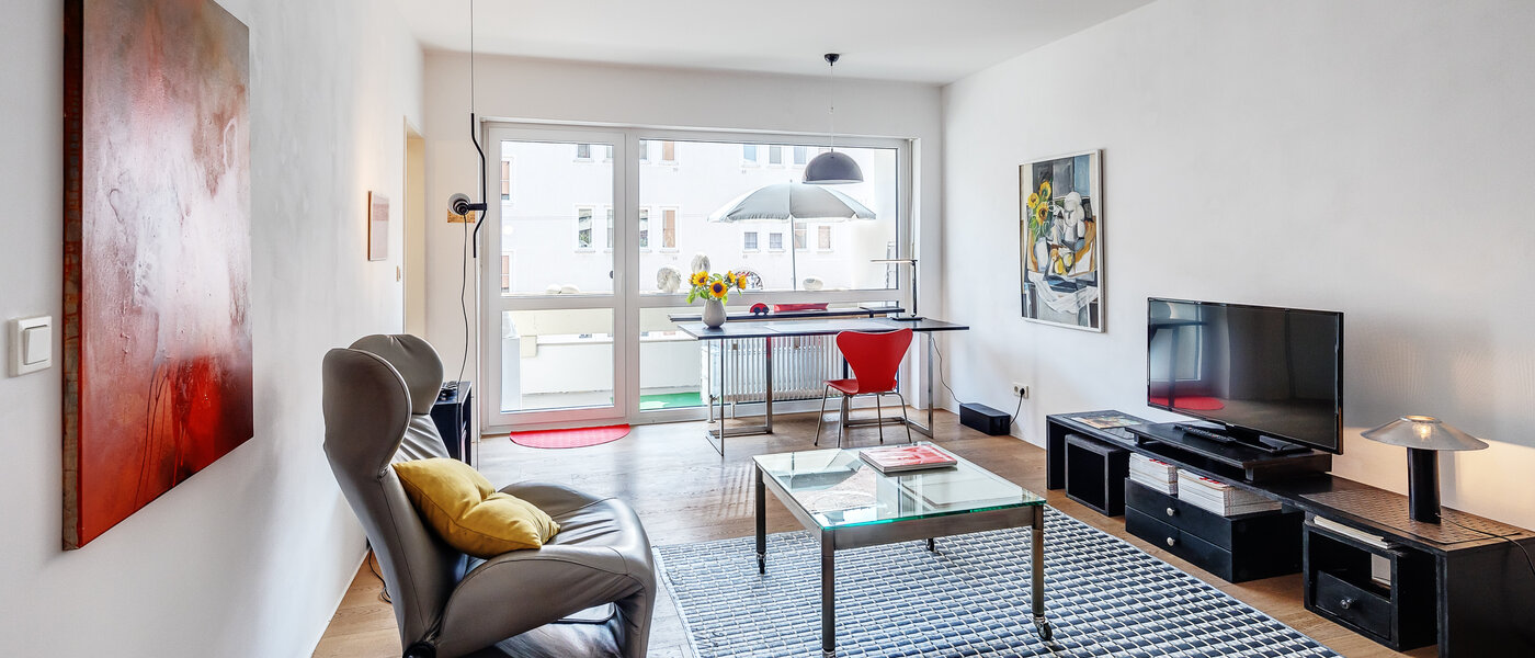 Wohnung München Schwabing-West (rund um den Hohenzollernplatz) 01 Wohnbereich 10175