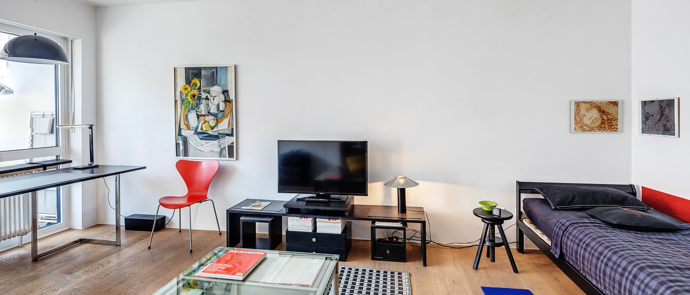 Wohnung München Schwabing-West (rund um den Hohenzollernplatz) 05 Wohnbereich 10175