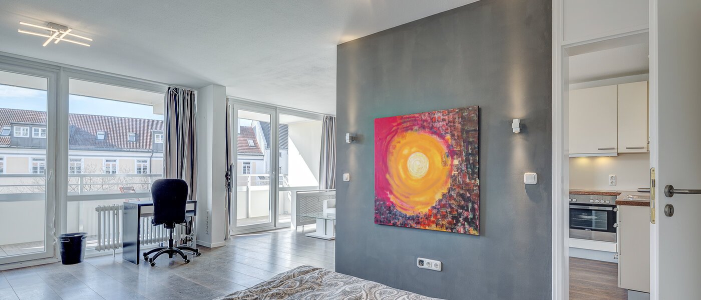 Wohnung München Haidhausen 03 Schlafbereich 10189