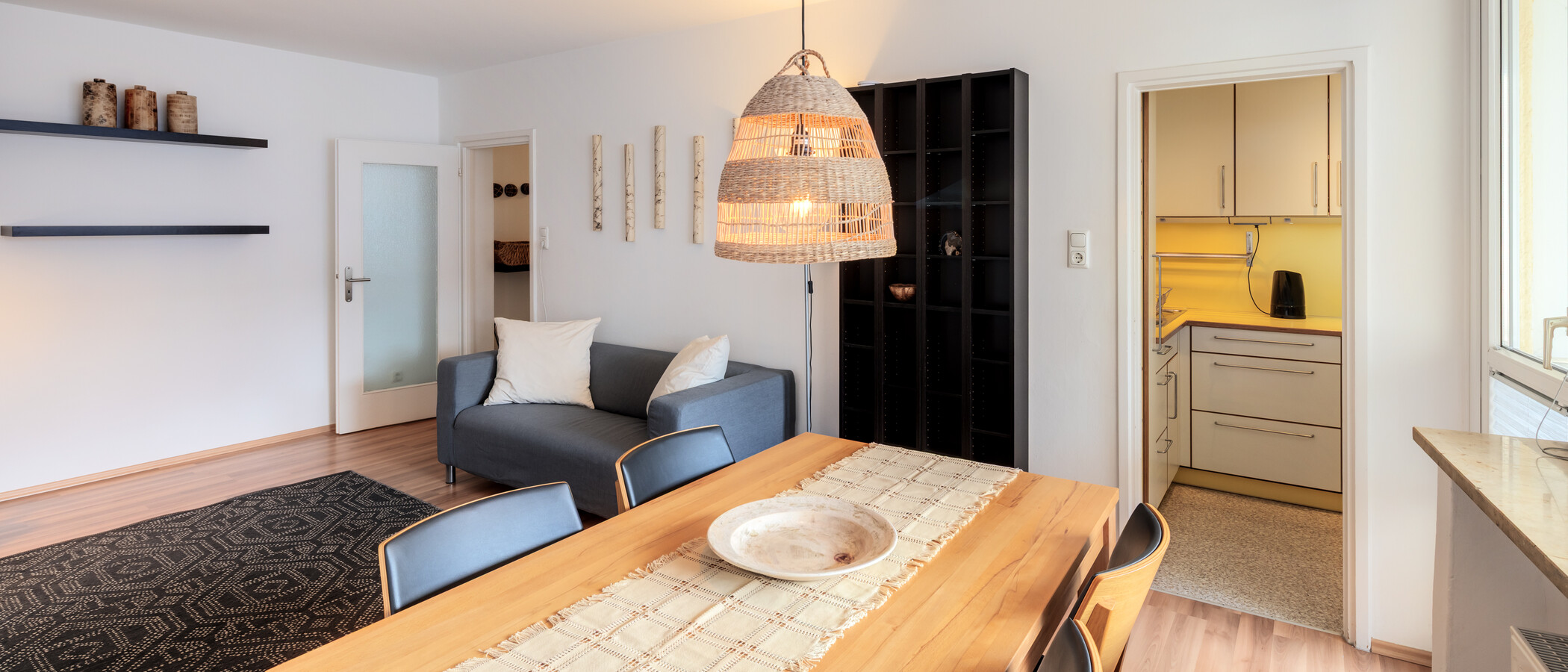 Wohnung München Schwabing-West (rund um den Hohenzollernplatz) 03 Wohnbereich 10210
