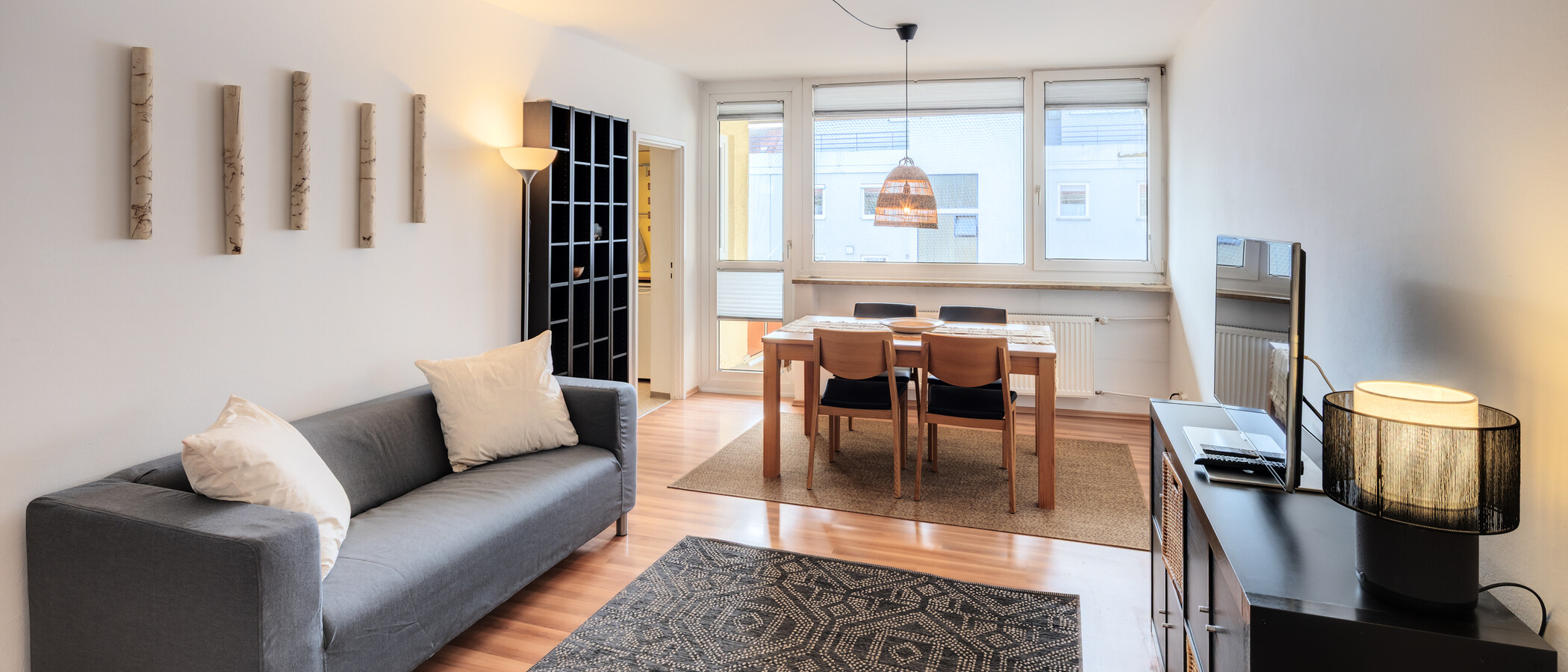 Wohnung München Schwabing-West (rund um den Hohenzollernplatz) 04 Wohnbereich 10210