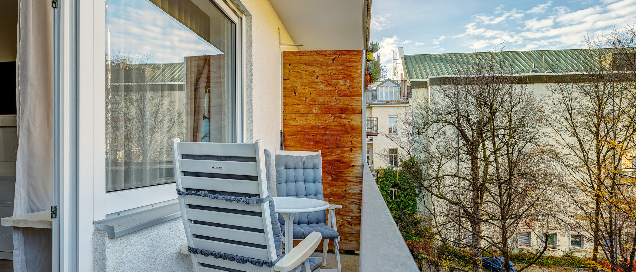 Apartment München Maxvorstadt 01 Balkon 10269
