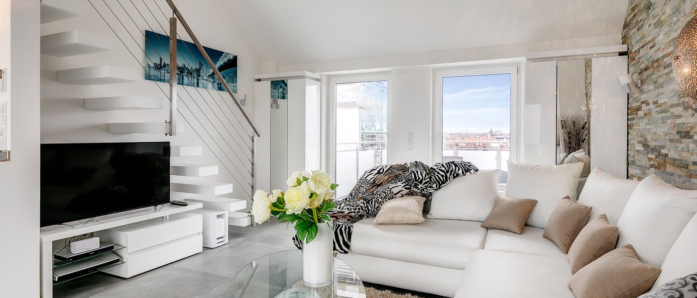 Maisonette-Galerie Wohnung München Ludwigsvorstadt 03 Wohnen 10285