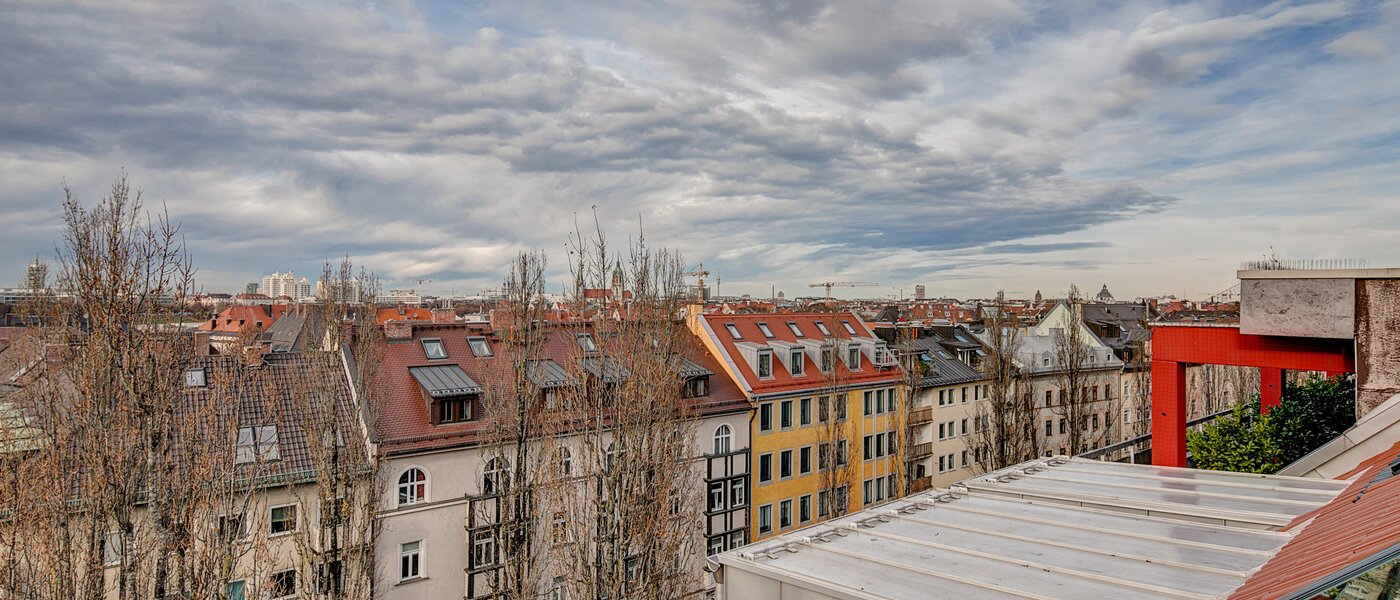 Maisonette-Galerie Wohnung München Ludwigsvorstadt 04 Aussicht 10285