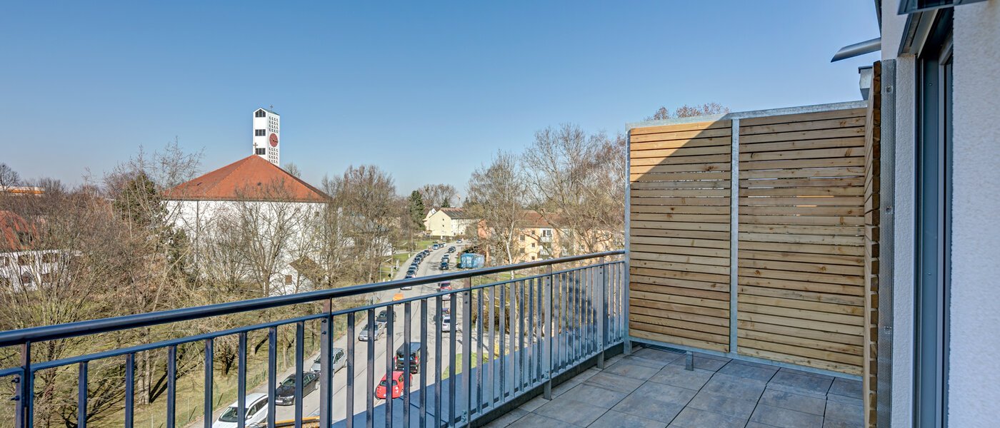 Dachterrassenwohnung München Ramersdorf 01 2. Terrasse 10340