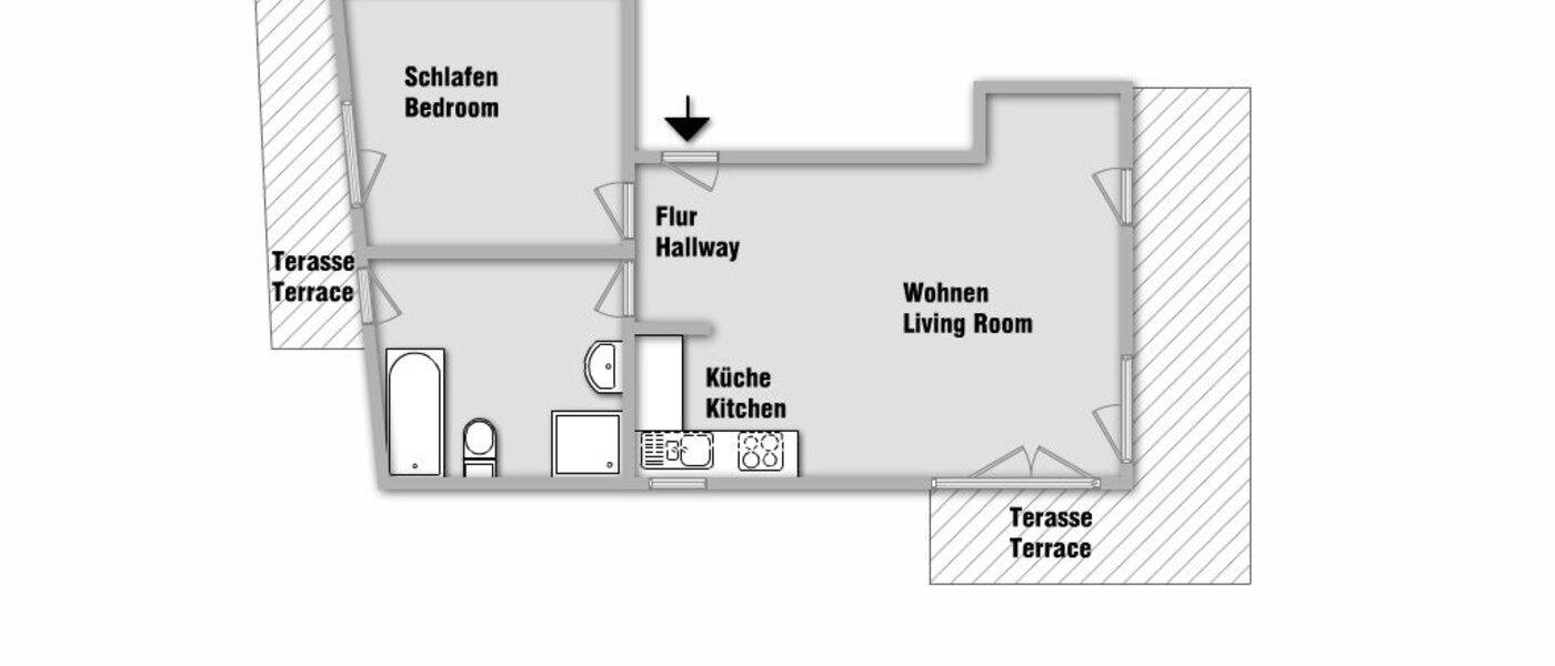 Dachterrassenwohnung München Ramersdorf 01 Grundriss 10340