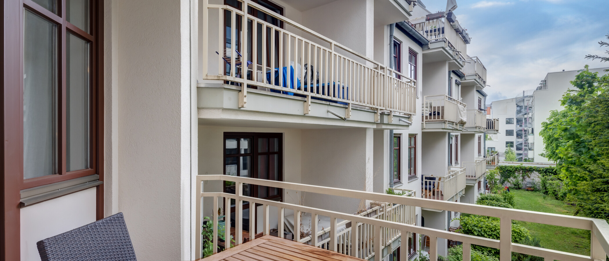 Wohnung München Maxvorstadt - Universitätsviertel 03 Balkon 10343