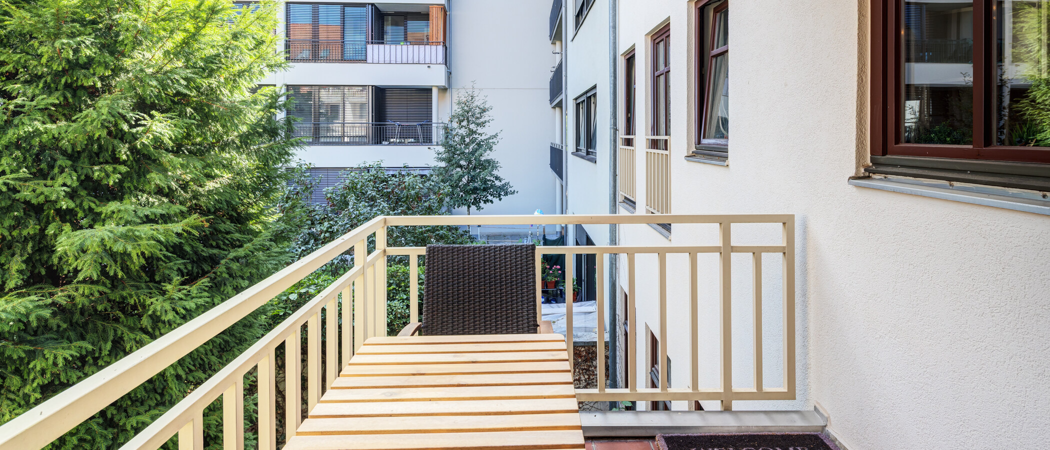 Wohnung München Maxvorstadt - Universitätsviertel 03 Balkon 10343