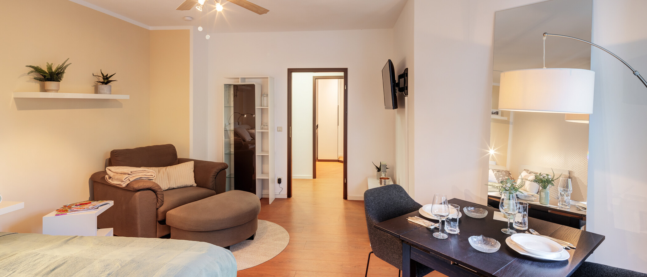 Wohnung München Maxvorstadt - Universitätsviertel 03 Wohnbereich 10343