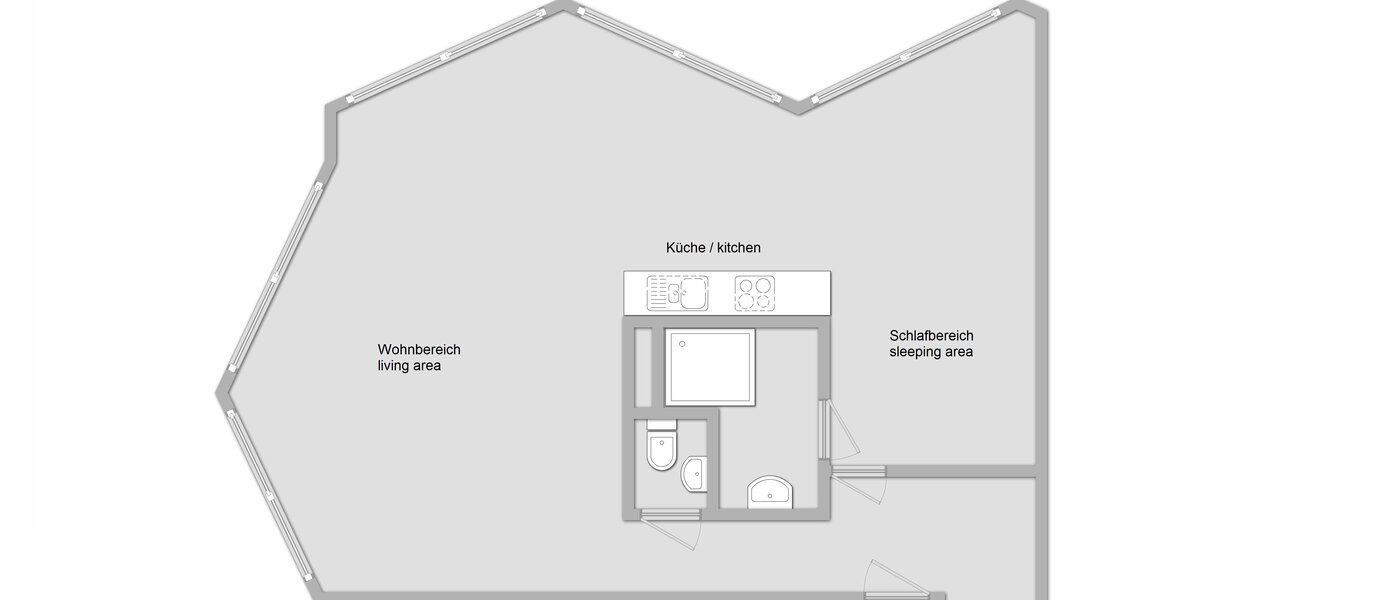 Loft München Nymphenburg 01 Grundriss 10348