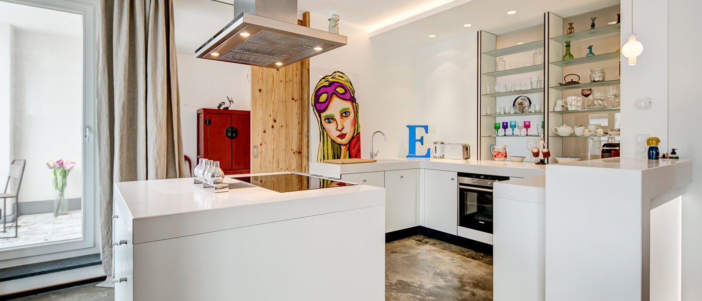 Wohnung München Maxvorstadt - Westen 01 Küche 10358