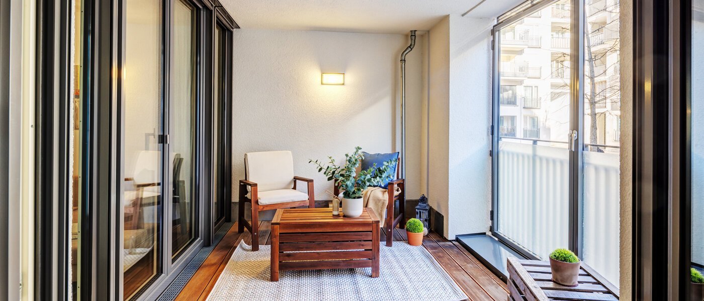 Wohnung München Maxvorstadt - Westen 01 Loggia 10381