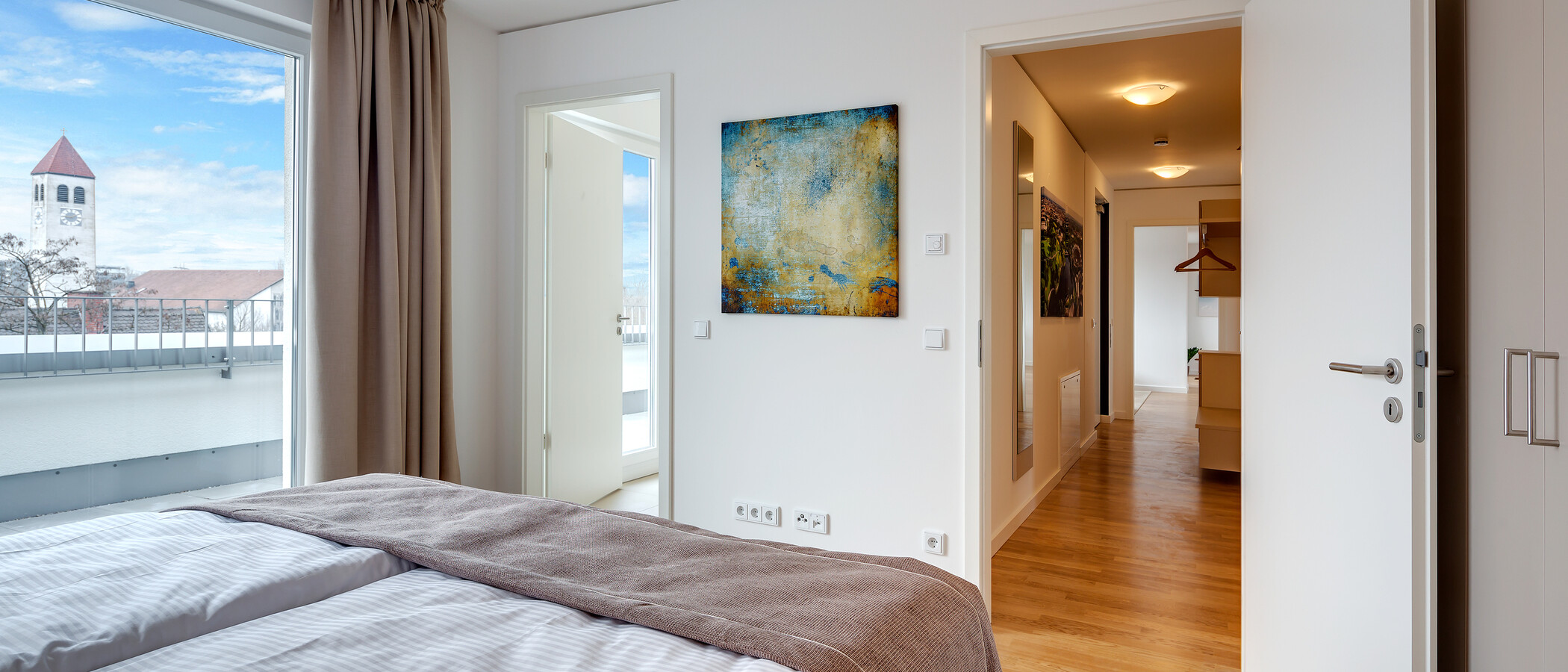 Dachgeschosswohnung München Am Hart 03 Schlafen 10425