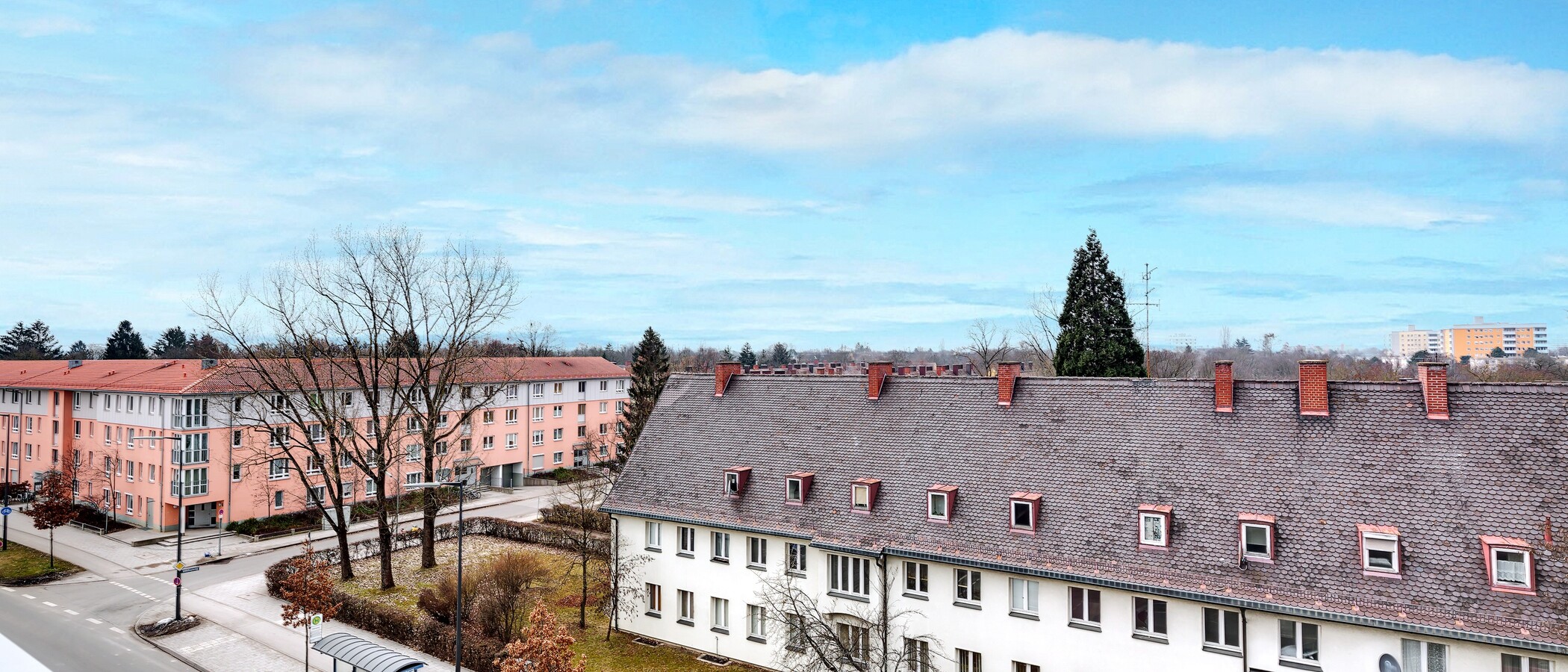 Dachgeschosswohnung München Am Hart 01 Aussicht 10425