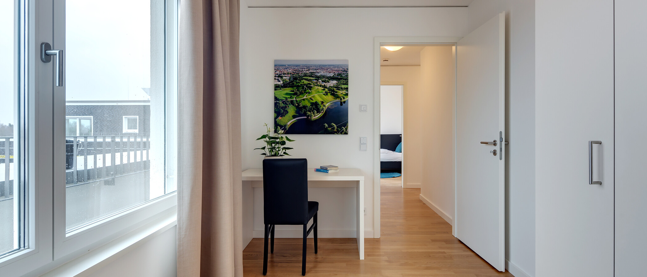 Dachgeschosswohnung München Am Hart 03 2. Schlafen 10425