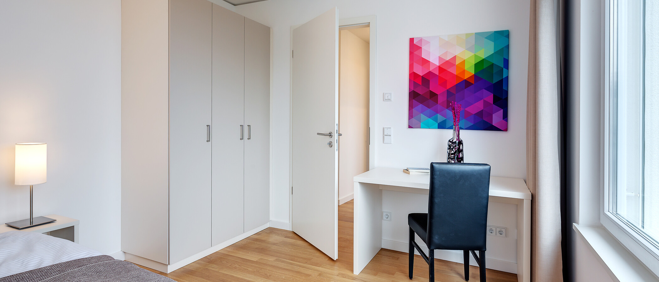 Dachgeschosswohnung München Am Hart 02 3. Schlafen 10425