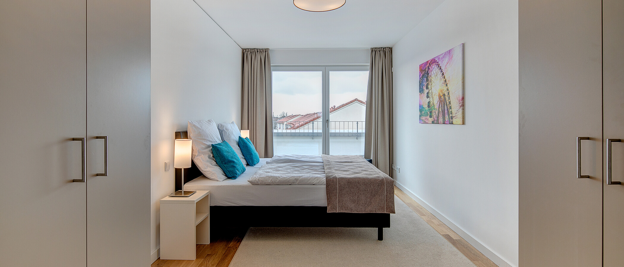 Dachgeschosswohnung München Am Hart 01 Schlafen 10439