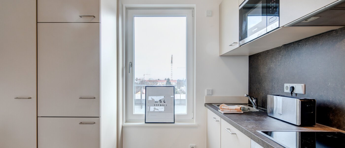 Dachterrassenwohnung München Am Hart 03 Küche 10440