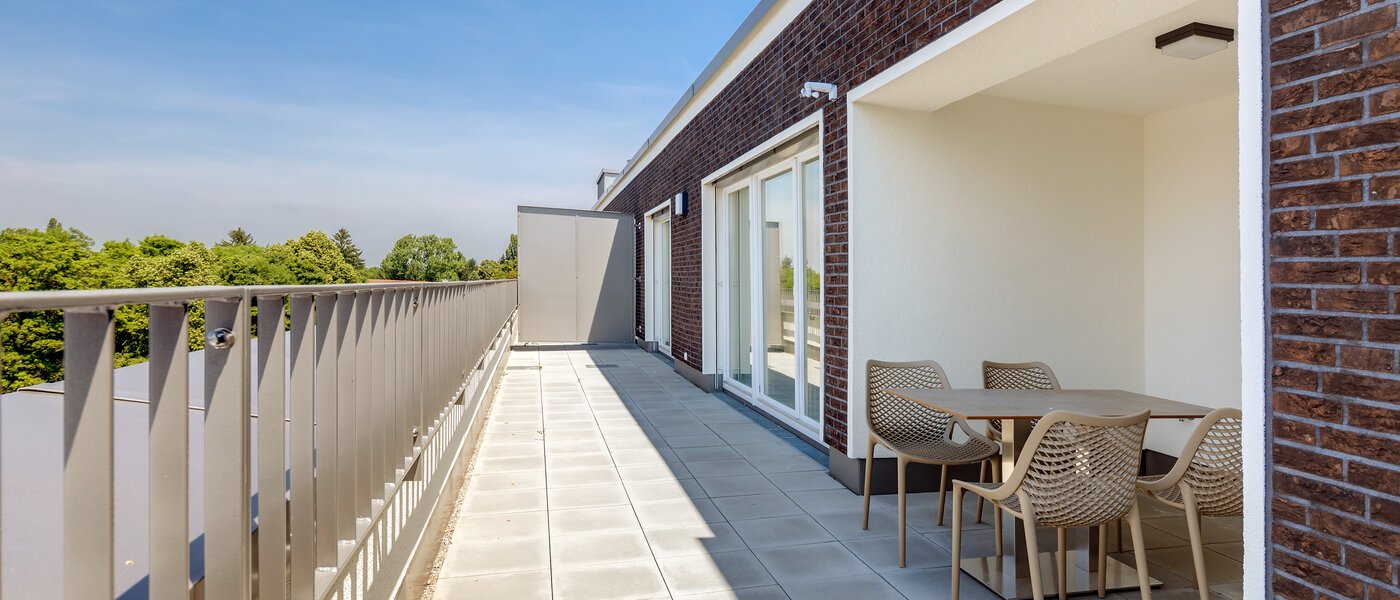 Dachterrassenwohnung München Am Hart 01 Terrasse 10440