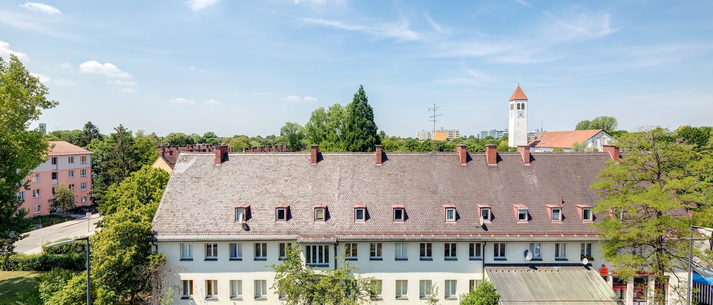 Dachterrassenwohnung München Am Hart 02 Aussicht 10440