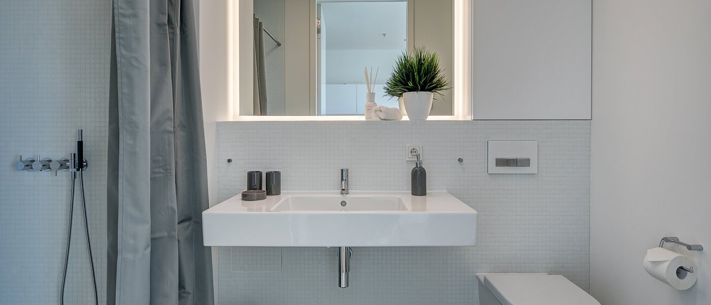 Wohnung München Nymphenburg 01 2. Badezimmer 10451