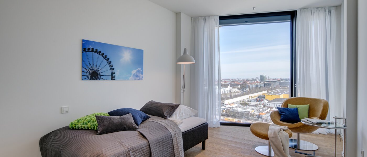 Wohnung München Nymphenburg 01 3. Schlafen 10451