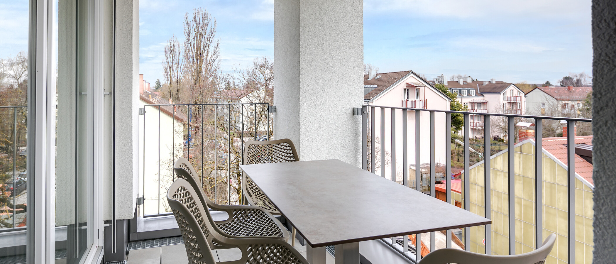 Wohnung München Am Hart 01 Balkon 10454
