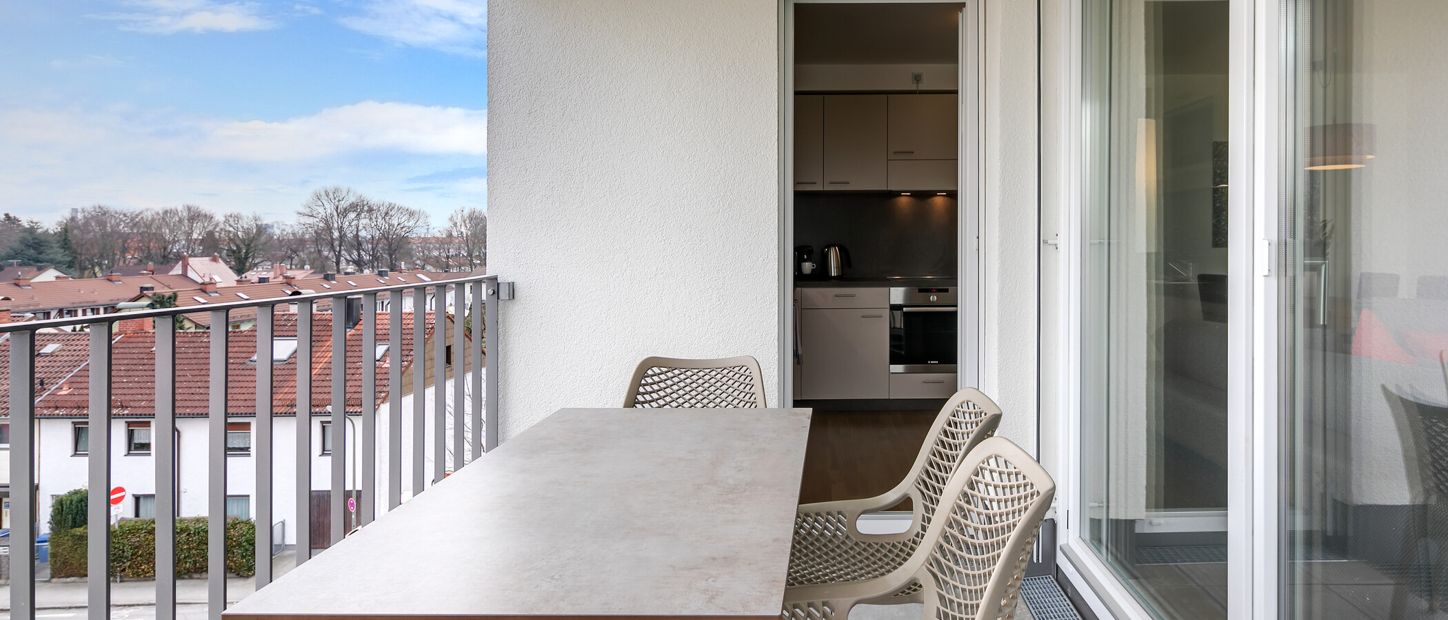 Wohnung München Am Hart 02 Balkon 10454