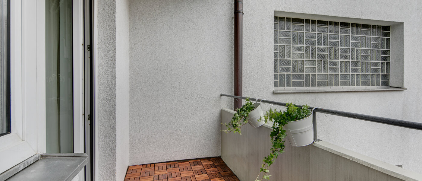 Wohnung München Schwabing-West (rund um den Hohenzollernplatz) 02 Balkon 10458