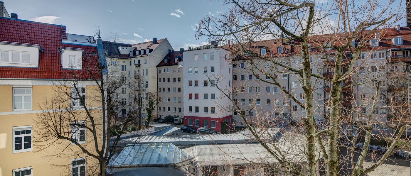 Wohnung München Schwabing-West (rund um den Hohenzollernplatz) 01 Aussicht 10458