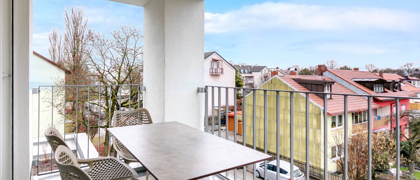 Wohnung München Am Hart 01 Balkon 10469