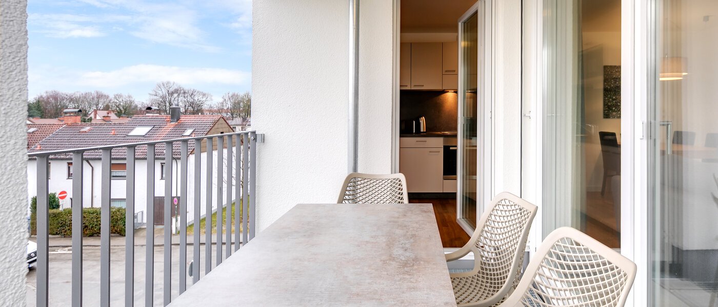 Wohnung München Am Hart 02 Balkon 10469