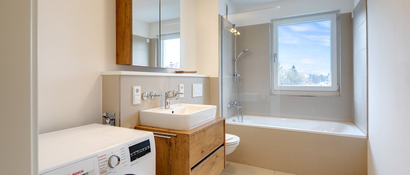 Wohnung München Am Hart 01 Badezimmer 10470