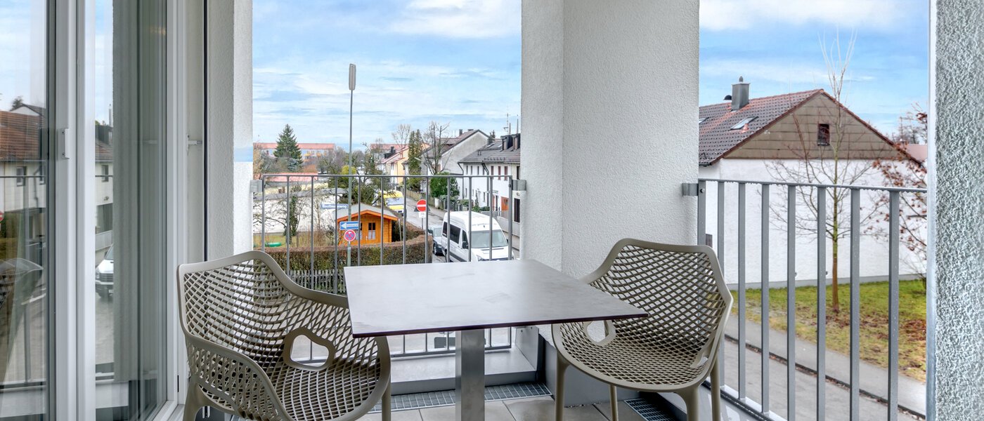 Wohnung München Am Hart 01 Balkon 10470