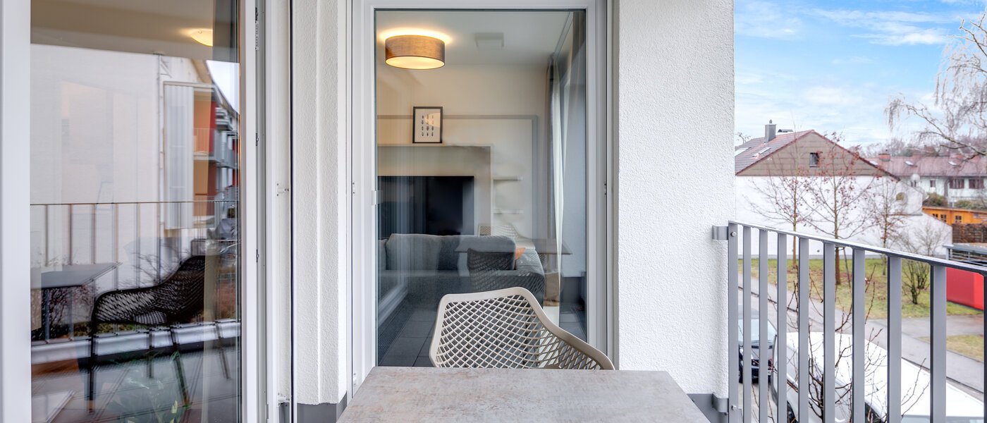 Wohnung München Am Hart 01 Balkon 10471